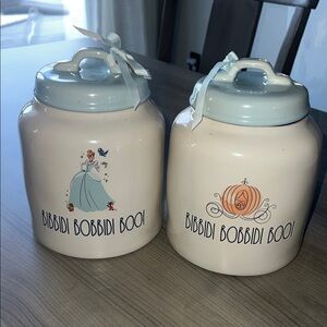Cinderella Bibbidi Bobbidi Boo Ceramic Jars